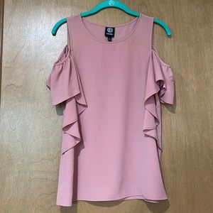 Bobeau Cold Shoulder Top